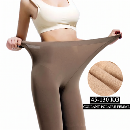 Collant polaire femme, de 45 à 130 kg
